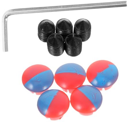 UKCOCO 5stücke Wasserhahnlochabdeckungen Spüle Lochstopfen Blindstopfen Mit Schraubenschlüssel Und Sechskantschrauben Für Küchenspüle Und Badezimmer-waschbecken