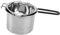TOPBATHY 2Pièces Pot de Beurre Acier Inoxydable Creuset pour Fondre Fromage et Longue Ustensile de Cuisine pour Desserts et Sauces