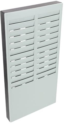Angoily Porta Badge Muro Con Pockets Multipli Organizer Plastica Per Carte Di Presenza Per Ufficio e Magazzino Facile Installazione e Pulizia Versatile e Compatto