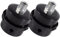 QUMIIRITY 2Pcs Air Compressor Muffler Filter for Noise Reduction Oil Compressor Parts Compatible with Blowers Boilers Generators and Pumps Efficient Dust and Moisture Blocker