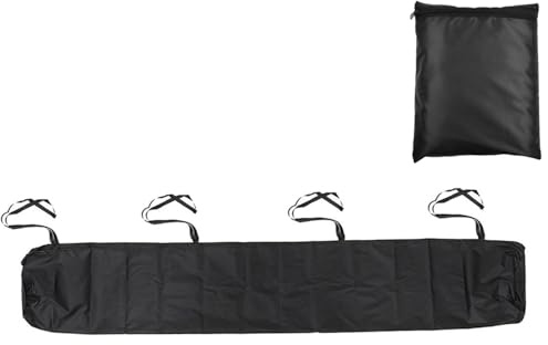 JDMAKJ 4M Housse de protection pour auvent d'extérieur - pour auvent de terrasse imperméable - étanche à la poussière de store Avec sac de rangement