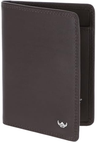 Golden Head Leder Polo RFID Protect Ausweisetui 4480 Dunkelbraun