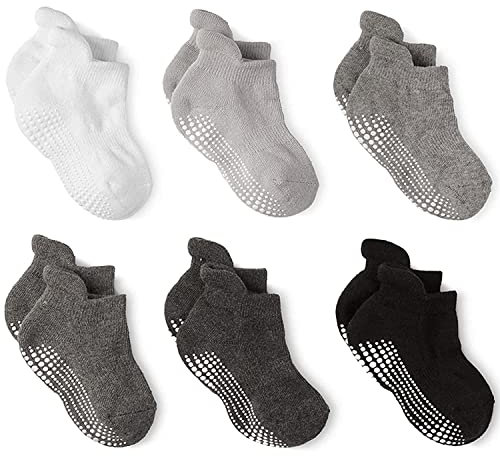 LA Active Stoppersocken Kinder Baby Socken 0-6 Monate bis 10 Jahre ABS Socken Kinder Stoppersocken Baby Krabbelsocken Baby Anti Rutsch Socken Kind