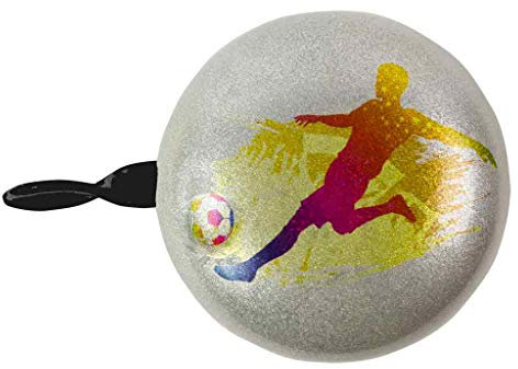 bbeBells Fahrradklingel Fußball weiß