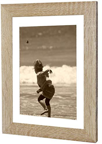 Bilderrahmen Fotorahmen 50x75 cm Sonoma bilderrahmen zum aufhängen MDF picture frames Farbe und 40 verschiedene Größen wählbar ohne Passepartout Rahmen Ayleen