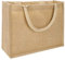 XGOPTS Einkaufstasche Retro Sackleinen Einkaufstüte Wiederverwendbar Wasserfest Henkeltasche für Einkaufen Tragtasche Umweltfreundlich Natural Jutetasche Tragbar Faltbar Shoppingbag Damen