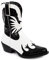 Toocool - Stivali Donna Texani Coccodrillo camperos Western Scarpe a Punta 5326 [36,SS1256 Nero]