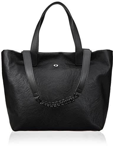 TOM TAILOR- Lani, Damen, Shopper, M, Schwarz, 44x15x28,5 cm