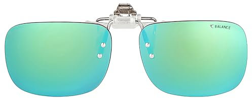 PRiSMA Sonnenbrillen CLiP-ON - für Brillenträger - SunProtect - Grün - BALANCE - CP430