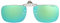 PRiSMA Sonnenbrillen CLiP-ON - für Brillenträger - SunProtect - Grün - BALANCE - CP430