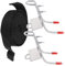 SUPVOX Scarpe Chiodate per Arrampicata sugli Alberi Climbing Tree Gear 5 Paws per Un Utilizzo Sicuro E Stabile degli Attrezzi da Giardino