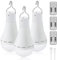Lampadina Ricaricabile Usb,3 Pezzi 12w Lampadina Led Dimmerabile Luce Di Emergenza,Luce Emergenza Lampadina Dimmerabile,Lampadina Con Telecomando Per Casa,Esterno