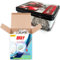 BRILY Pastiglie Detersivo Per La Lavastoviglie 90 TABS ALL IN ONE al Limone - Brillantante/Sgrassante/Disincrostante + Contenitore 28x20x12cm (90 TABS LONDRA)
