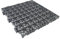 ANTIHUMEDADES Pack 50 Losetas Reforzadas PVC Gris Oscuro (5,5 m² aprox) - Para suelos de garajes, lavaderos de coches, talleres. Resiste paso de vehículos y maquinaria