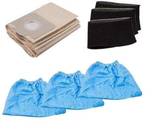Ersatz-Staubbeutel und Schaumstofffilter-Set für TC-VC 1820/TC-VC 1820 SA/TC-VC 1812 S/TC-VC 1815 Nass- und Trockensauger Ersatzteile Zubehör