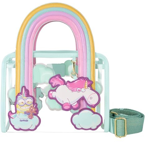 Loungefly Universal Minions Fluffy Unicorn Tote Bag