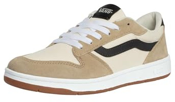 Vans Herren Ryland Suede Sneaker, Weiß/Schwarz, Multi, 41 EU