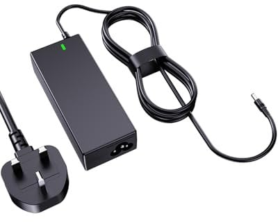 Logitech G29 Charger,24V Power Supply Adapter for Logitech Racing Wheel G920 G923 G940 G27 G25, PS3 Xbox 360, FUJITSU Scanner FI-6130 FI-6140,Brennan JB7 B3 B3+ Speaker