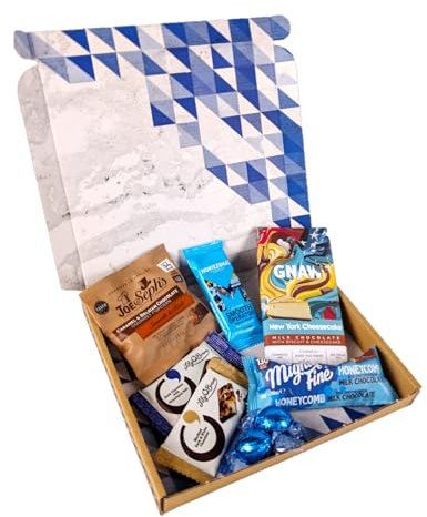 Penny Post Choc Box – Letterbox Chocolate Gift Hamper with Assorted Treats & Bars – Luxury Chocolate Selection for Birthdays, Thank You, Father’s Day or Just Because