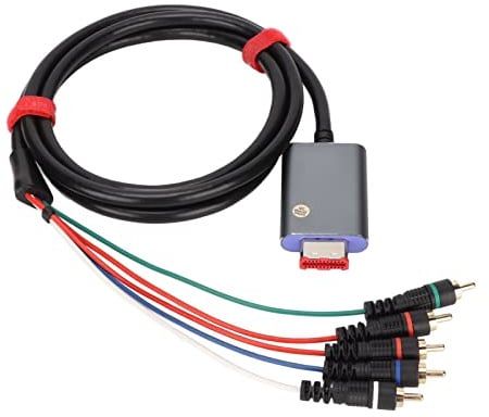 Jiawu HD-Komponenten-Av-Kabel, Langlebige YPBPR Plug-and-Komponenten-Video