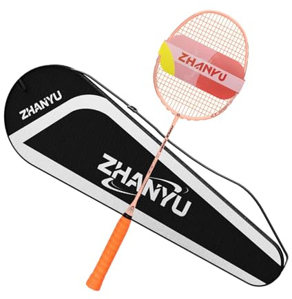 Badminton Rackets,Badminton Racquet,100% All Carbon Fiber One-Piece Molding Ultra Light 76g Offensive And Defensive Durable Training Racket,Including 1 Racket And 1 Ball Bag