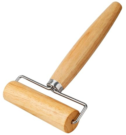 YOGAZEN Nudelholz, Teigroller, Nudelholz Holz, Rolling Pin, Teigroller Holz, Teigrolle, Geeignet zum Backen und Kochen in der Heimischen Küche, Tortilla, Pizza, Plätzche