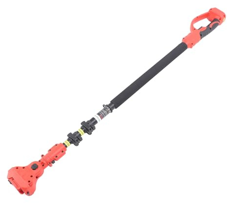 Mumusuki Telescoping Pole Saw Extension, 4.1 to 7.21ft Adjustable Lightweight Aluminum Pole with Flip Lock, for Cordless Electric Chainsaws Battery Not Included
