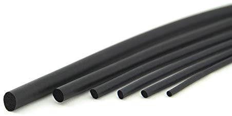 SMI-Rundschnur RS12 Durchmesser 12mm EPDM Moosgummi Schwarz optimal als Dichtung und zum Füllen Dichtschnur, Gummischnur, Fugenband, Fugendichtung (1 m)