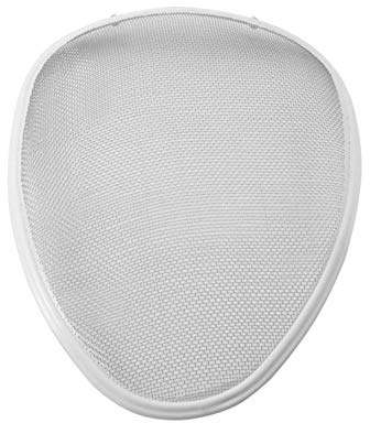tecuro Filtre à urinoir type TQ avec treillis en acier inoxydable, revêtement robuste, 24 x 19 cm