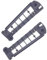 2 Korbhalterungen (links und rechts) Original Geschirrspüler 00619598, 00645113 BOSCH