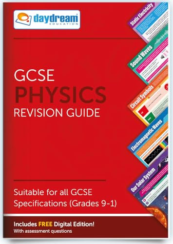 GCSE Physics, Pocket Posters: The Pocket-Sized Physics Revision Guide für Physik, Taschenbuch, nach GCSE-Vorgaben, mit kostenloser digitaler Ausgabe für Computer, Handys, Tablets, englische Version