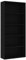 vidaXL Bücherregal 5 Fächer Standregal Aktenregal Wandregal Raumteiler Regal Raumtrenner Büroregal Mehrzweckregal Schwarz 80x30x189cm Holzwerkstoff