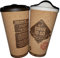 Juypal Korkbecher/Isolierbecher/Coffee to go Becher/Kaffeebecher/Thermobecher 2er Set, je 500 ml
