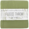50x60 Throw Blankets, Fleece Throw Blanket for Livingroom, Couch, Chair, Bed (Fern Green)