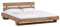 Woodkings® Holzbett Madras 140x200 Massivholz Akazie gebürstet Doppelbett Schlafzimmer Möbel Schwebebett Bettgestell massiv Echtholz