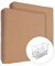 2X Jersey 100% Cotton Fitted Sheet for 90 x 40 cm Baby Crib Cradle Mattress (Hazelnut)