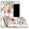 nancencen Handyhülle für iPhone 6 / iPhone 6s Hülle, Premium TPU Ultra Dünn Silikon Transparent Softshell Schutzhülle, Stoßfest Bumper Glitzer Marmor Blume Design Case Cover (Regenwald)