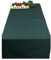 Tischläufer für Weihnachten Winterzeit Uni- Kollektion 50 x 150 cm Dunkelgrün