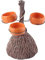 Cuencos, Soporte para Cuencos de Calabaza de Halloween con 3 Cuencos de Cerámica con Forma de Calabaza (2)