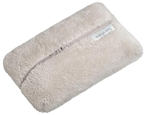 Baby's Only - Baby Feuchttücherbezug Cozy - Feuchttücher Box aus Teddystoff- Feuchttücher Bezug für Baby Wipes - Baby Feuchttücher Organizer für Wickeltasche - Urban Taupe