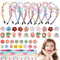 TGFIX 8Pcs Blumen Haarreif Basteln Mädchen Kreative Geschenk für Mädchen DIY Haarschmuck Bastelset Mädchen 5-12 Jahre für Kinder Ostergeschenk Mädchen Geburtstagsgeschenk 4 5 6 7 8 9 Jahre