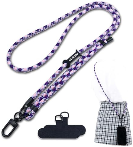 xiaoxiaozhijia Handyband zum Umhängen,Handykette Universal,Lanyard AbnehmbarHandy,Schlüsselband für Alle Smartphones Hüllen