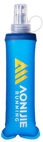 Azarxis Gourde Souple Running Poche Hydratation Flasque Bidon Sport Pliable Bouteille d'eau pour Randonnée Marathon (250 ml)