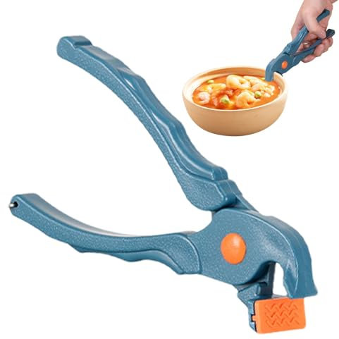 Pinze per tostapane, con manico per friggitrice ad aria, multifunzione, anti-scottature, clip per ciotole, per friggitrice ad aria, gadget da cucina per spostare piatti caldi, ciotole