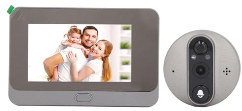 Kamera-Türspion, Türspion-Kamera mit Drahtloser Verbindung, Home Security Türspion-Klingel, 4,3-Zoll-HD-Bildschirm, Türspion