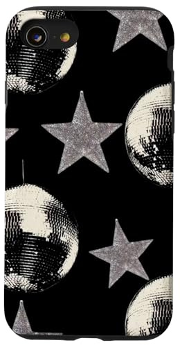 Retro Star & Disco Ball 70s 80s Aesthetic Case for iPhone SE (2020) / 7 / 8