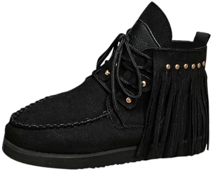 BGFIPAJG Regali Amiche Per Natale Scarpe Donna Stivali Bassi Stivaletto Donna Pelle Nero Tacco Basso Stivaletti Corti Donna Invernali Stivali Lunghi Donna Neri Stivali Scamosciati Donna Beige
