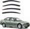 LIAOAL Auto Windabweiser für BMW E46 E90 F30 G20,Auto-Seitenfenster-Windabweiser Visiere Autofenster Regenschutz Regenabweiser.