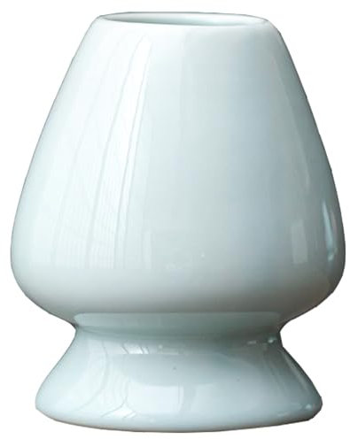 Support de Fouet Matcha,Support en Céramique pour Fouet à Thé,Porte-Fouet en Céramique,Rangement pour Fouet Chasen,Support à Fouet en Céramique,Accessoires de Service à Thé en Céramique Bleu Clair