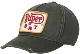 Superdry, Hats Vintage Embroidery Cap, W9010193A, Eclipse Navy, Talla ÚNICA, Woman, Adulto
